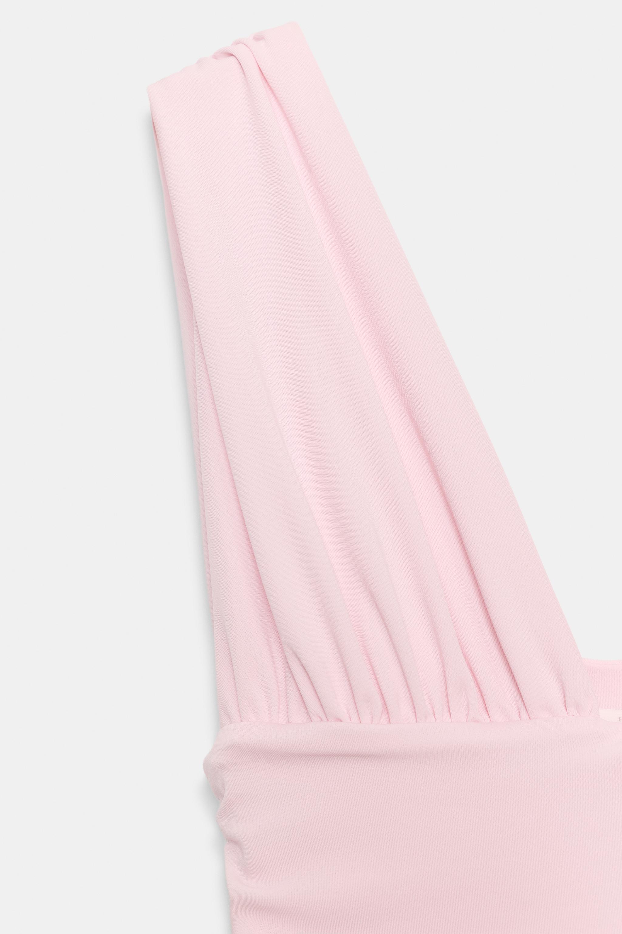 DRAPED MINI DRESS